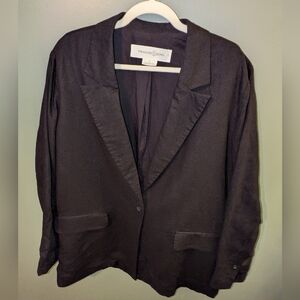 Treasure & Bond Black Blazer Jacket Large